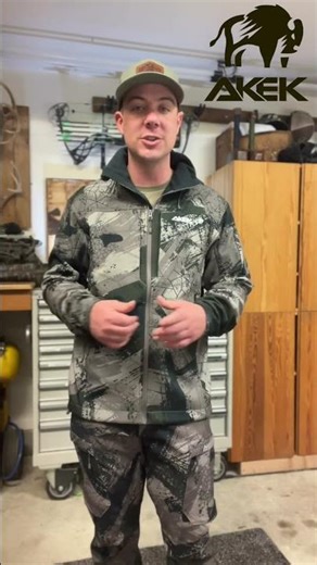 AKEK Venture and Pursuit Hunting Suit in Perception Camo