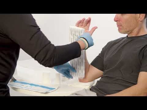 Techform Pre-Cut Splint, Volar (Clinician Fitting Tutorial)
