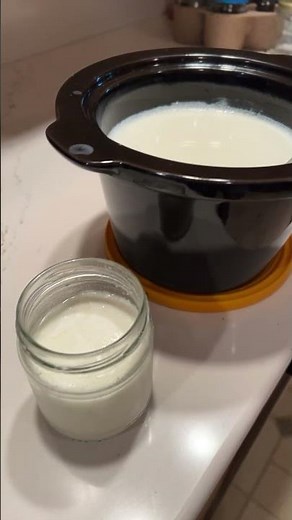 Homemade Yogurt using a Crockpot