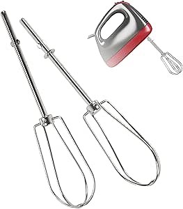 Hand Mixer Beaters for Kitchenaid W10490648 Beaters Attachments Replace for KitchenAid Hand Mixer KHM2B, AP5644233-2 Pack