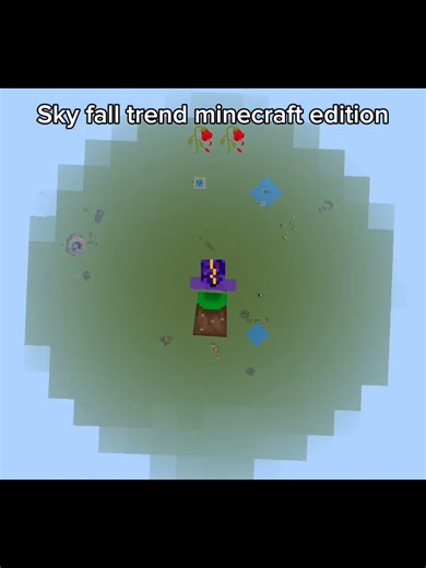sky fall minecraft edition #minecraft