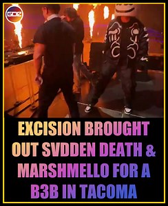 🚨 RAVE RECAP - Excision closed out the final night of his massive NEXUS tour in Tacoma, WA last night by bringing out both Svdden Death and marshmello (aka Mellodeath) for a B2B. They also premiered a new ID at the show. 🔥 | Global Dance Electronic