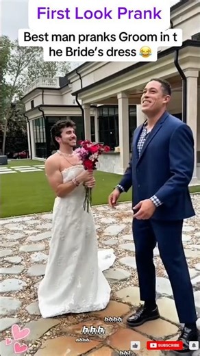 When Your Best Man Becomes the Bride 😂#wedding #fakelove