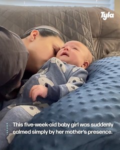 This baby instantly stopped crying by mum's presence... 👶🥰 | LADbible New Zealand