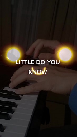 Little Do You Know Piano Cover | Instrumental Version