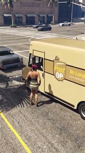 How to Steal the Post OP Van with NO Wanted Level - GTA Online