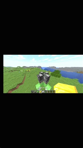 Minecraft Rocket Launcher 😱🔥 #shorts