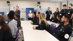 Throwback to PTA students visit to the Respiratory Therapy Lab. #FNU #FNUCares #PTA #respiratorytherapy | Florida National University