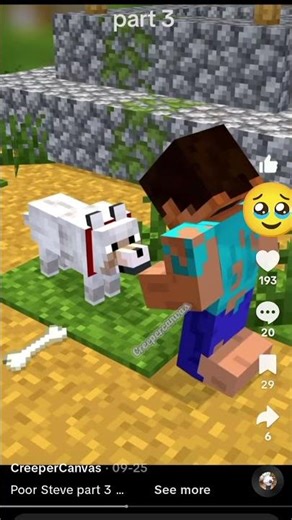 minecraft poor Steve sad story part 2