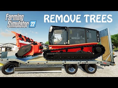 HOW TO REMOVE TREES in Farming Simulator 2022 (FAIL) - This is not good | FS22 | PS4 | PS5 | Xbox