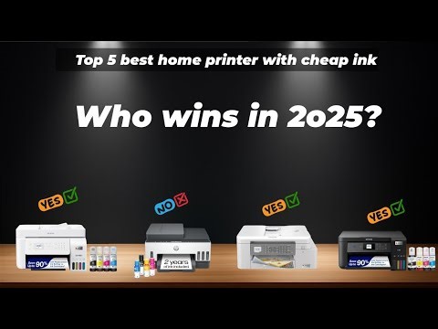 ✅ Top 5 best home printers with cheap ink [Watch This Before You Make a Choice!]