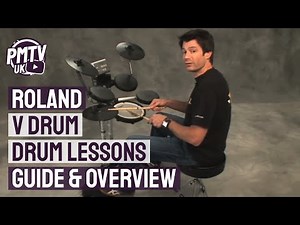 Roland V Drum Lessons