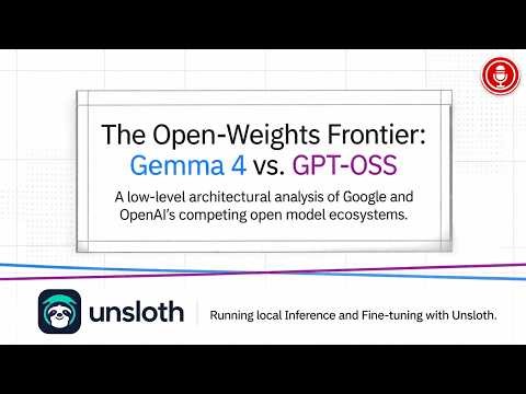Gemma 4 vs GPT-OSS: The Open-Weights Frontier. Running Locally Inference & Fine-Tuning with Unsloth.