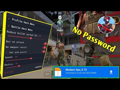 Modern Ops Gun Mod Apk 2026 V9.72 - Aim Bullet & No Password 