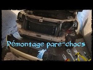 Démontage pare-chocs freelander 2 bumper removal