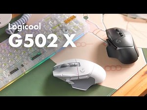 【Logicool】新しくなったゲーミングマウスG502 Xを使ってみた。