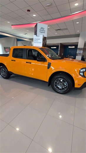 🧡 Bright and Bold 2026 Ford Maverick XLT Orange Fury First Look! #ford #maverick