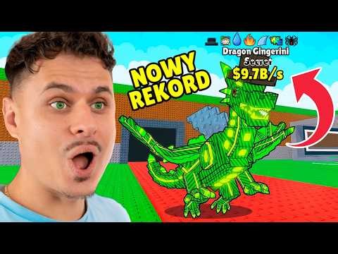 We made Radioactive DRAGON Gingerini! Top Brainrot in the Game!