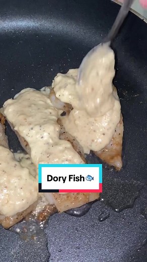 Delicious Baked Dory with Creamy Lemon Sauce Recipe