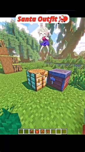 Santa outfit again | minecarft | #minecraft #santa #christmas #4k #new #skin