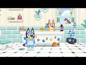 Bluey & Bingo’s Warm Shower Adventure!