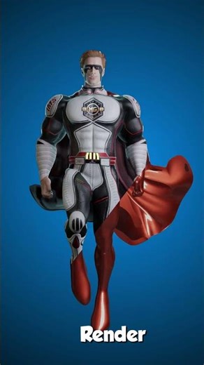 Character come alive frame by frame. #3danimation #characterdesign #breakdown #superhero