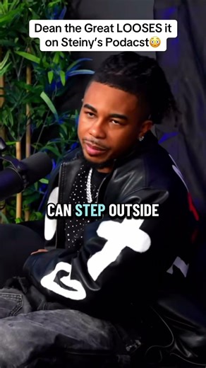 Dean the Great LOOSES it on Steiny’s Podacst😳 #deanthegreat #onenightwithsteiny