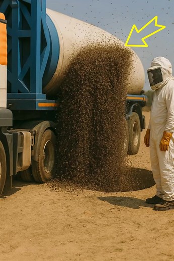 Scientists dropped millions of bees into the desert for an...