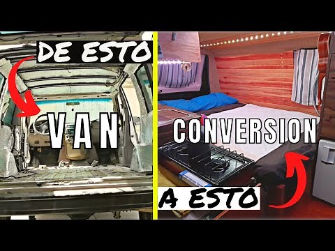 VAN CONVERSION BUILD 🚐 How we made our mini MOTOR HOME! 😍 / Chevrolet Astro