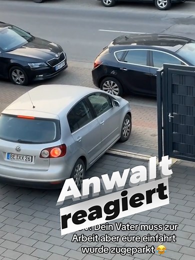 Einfahrt zugeparkt: Anwalt erklärt Ihre Rechte