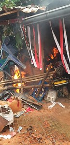 Native doctors house at ogbunike is on fire | Onyeka Anachuna