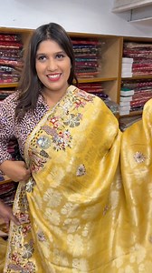 188K views · 1.9K reactions | Glass Tissue & Tissue Kanjivaram Latest Collection Kolkata Barabazar Shop No : 9903447788 | Puja Sutradhar | Facebook