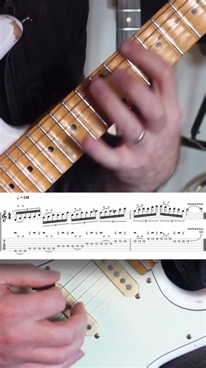 The best shred pattern for the Blues Scale