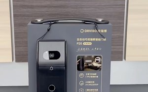 强硬实力[加油]全自动可视猫眼智能门锁P20联动MixPad X ,可视对讲，一键解锁，安全又方便~