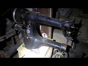 Machines à coudre. Récup et remise en fonction.