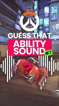 Guess the ABILITY SOUNDS 🔊 - Part 7 (Overwatch 2 Quiz)