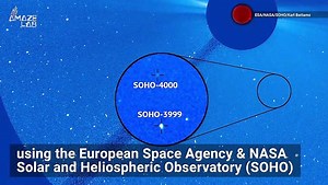 4,000th Comet Discovered by ESA & NASA Spacecraft