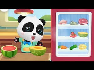 Baby Panda's Salad Party - Learn How to Make a Delicious Salads - Stories for Kids - Babybus Games