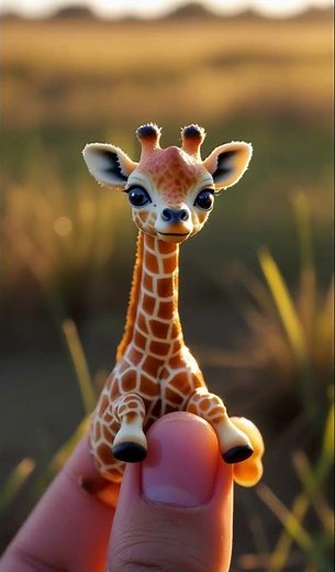 Title: Tiny Wonders: Miniature Animals in a Magical World