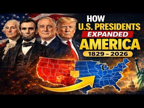 How U.S. Presidents Expanded America (1789–2026)