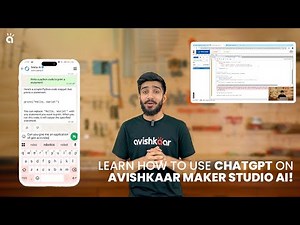 💡 Learn How to Use ChatGPT on Avishkaar Maker Studio AI! 🤖💬