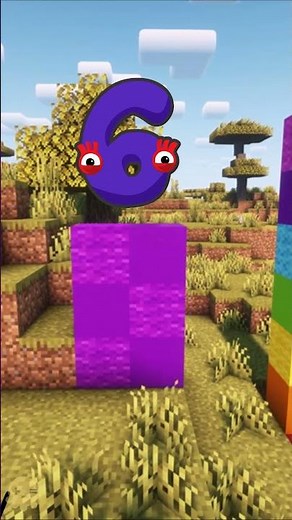 How to Master counting 1 to 10 numberblock minecraft