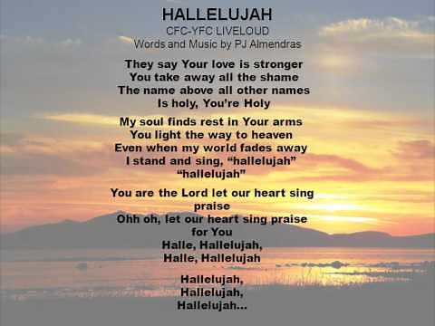 HALLELUJAH - CFC YFC LIVELOUD