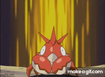 Pokemon - Corphish on Make a GIF