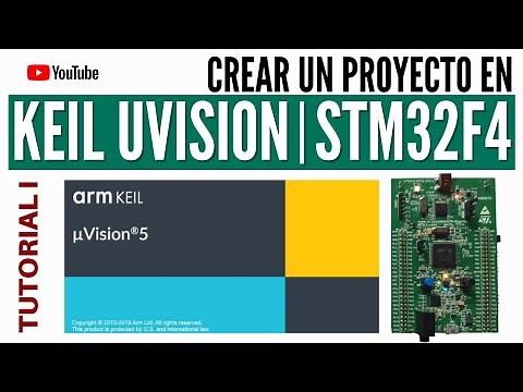 STM32F4 | COMO CREAR UN PROYECTO EN KEIL UVISION 5