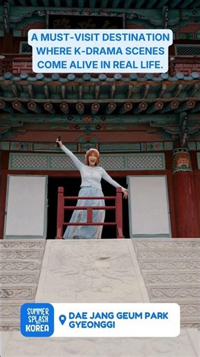 Walk through the world of your favorite Korean historical dramas at Dae Jang Geum Park!