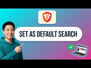 How to SET BRAVE SEARCH AS DEFAULT (Step by Step)