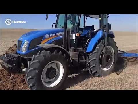 Precision Farming Made Easy – 7" GNSS GPS Tractor Navigation for Spraying, Plowing & Seeding