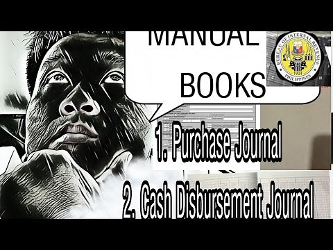 Simple Bookkeeping in columnar books ( Purchase Journal & Cash Disbursement )
