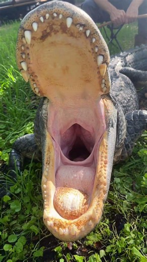 Big gator yawn!!